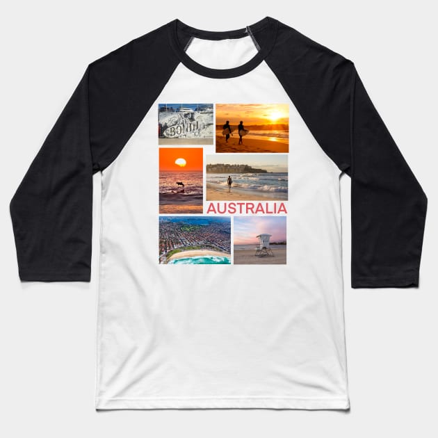 Australia Baseball T-Shirt by Armor Class